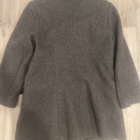 Women's Le Chateau Wool Double-Breasted Pea Coat (Sz Med) - Picture 6 of 6